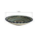 Lagan - Uzbek dish (decorative) 34 cm, ribbed mekhrob - Image 2