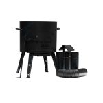 Krāsns kazanam Ø43 cm ar skursteni (piemērots 16 L kazanam) Davr Metall - Image 2